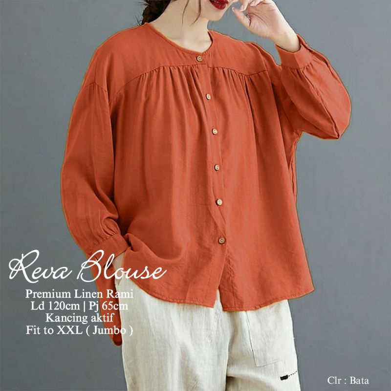 REVA BLOUSE BAJU WANITA