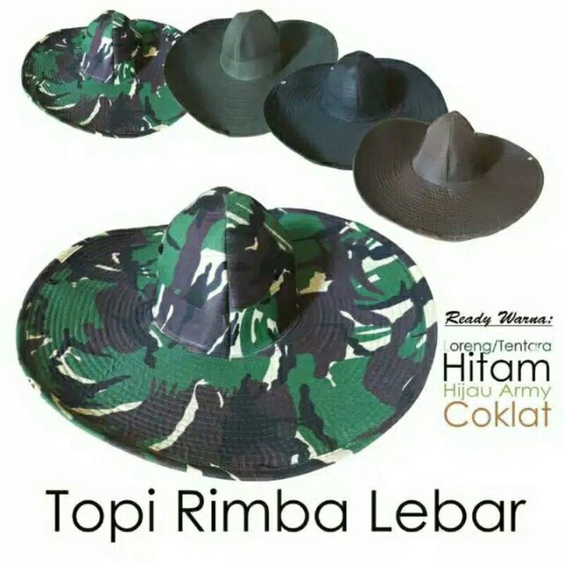 TOPI PETANI / topi lapangan / topi meksiko