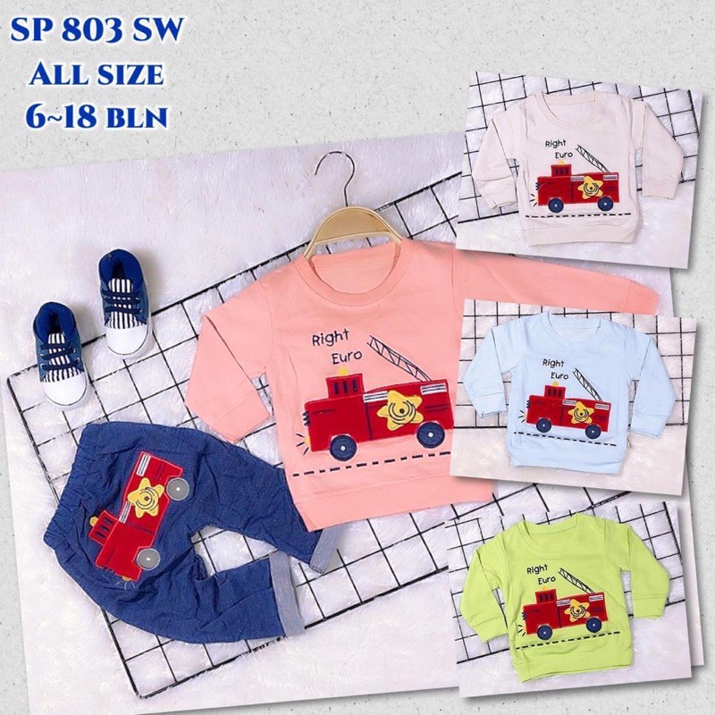 DK Sparkle Setelan Baju Kaos Celana Baju Bayi Anak Murah