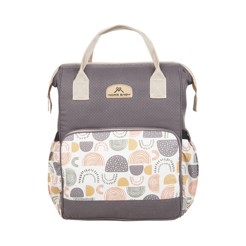 Moms Baby Tas Bayi Kecil Hipseat Tas Ransel Diapers Wilona Series - MBT3049 Tas Kecil Rainbow