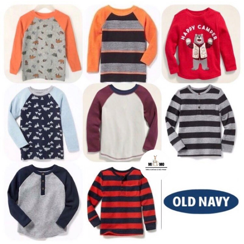 LONGSLEEVE OLD NAVY| SWEATER ANAK| KAOS TANGAN PANJANG ANAK OLD NAVY| KAOS ANAK OLD NAVY THERMAL