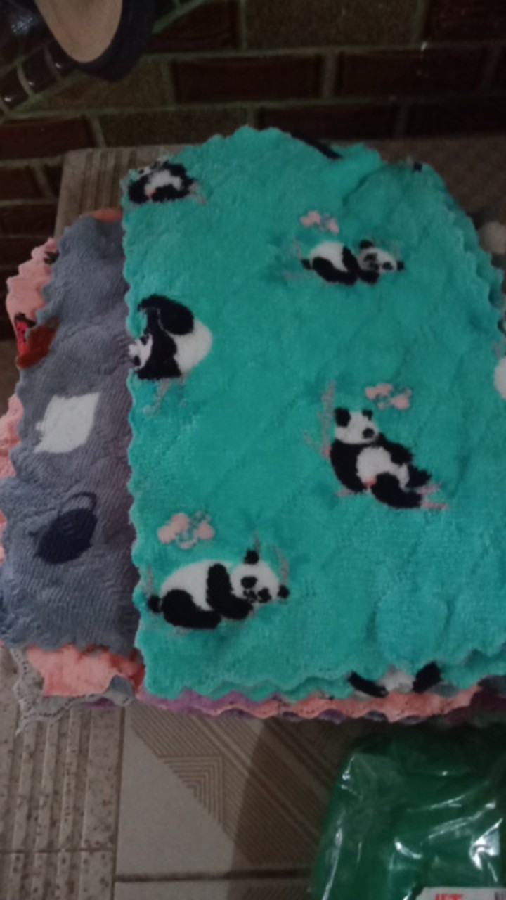 [jy] 059 Kain Lap Motif Kartun Pembersih Multifungsi Model Motif Micro Fiber Microfiber