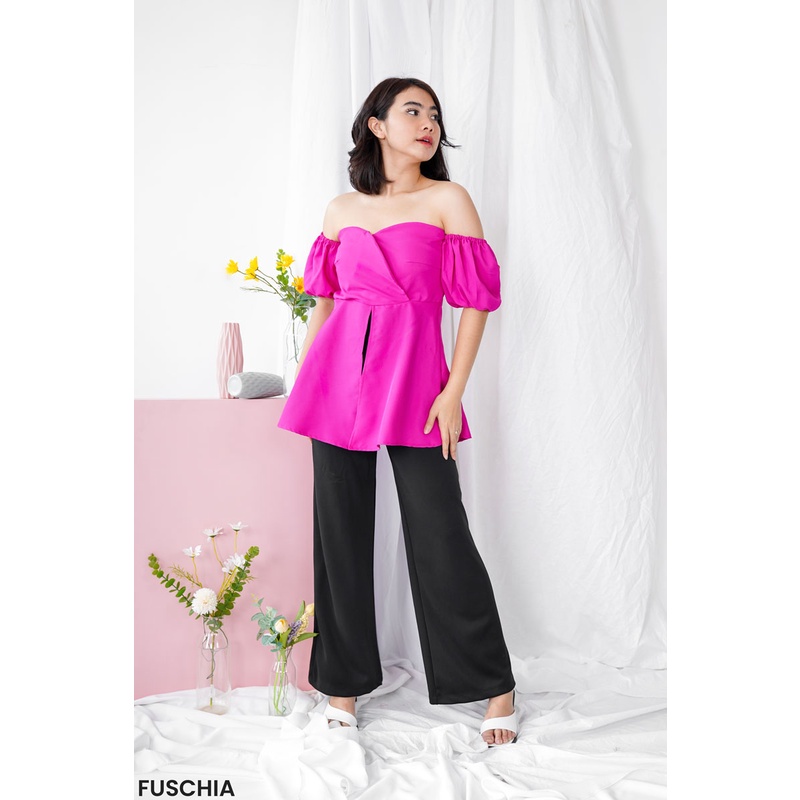 Sabrina Qiora Top Atasan Blouse Wanita