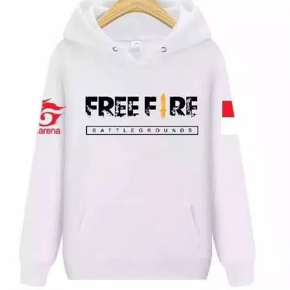 Jaket / Hoodie / Sweater Free Fire Bahan Fleece Premium