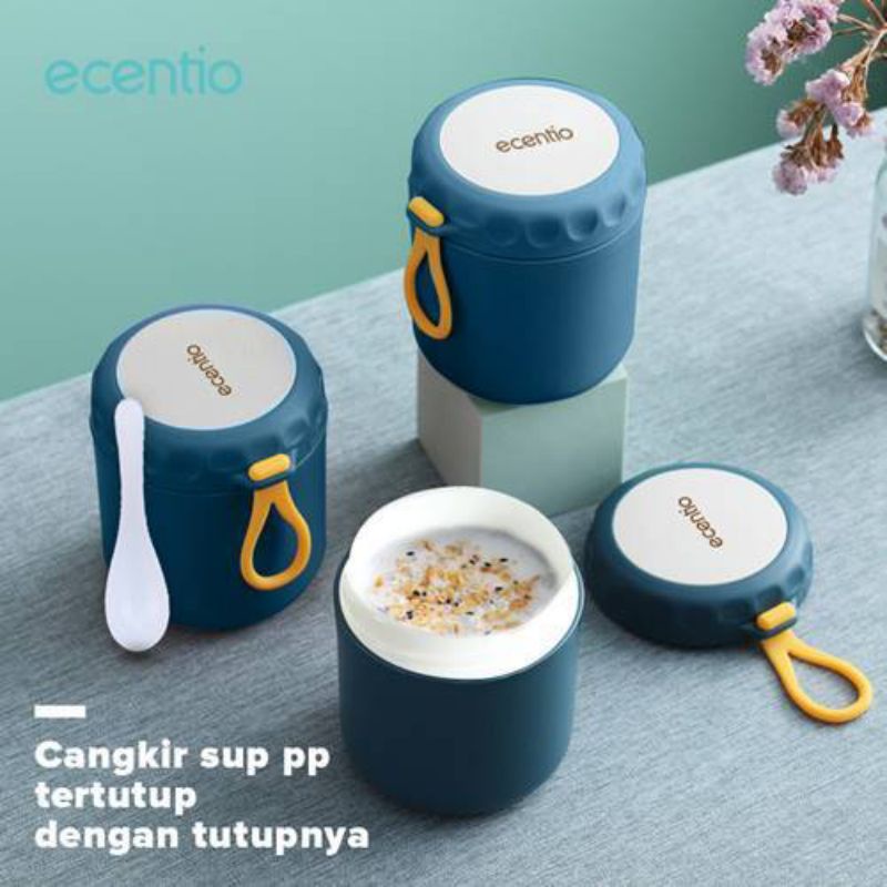 Mangkuk Sup - Soup Cup - Plastik - 400 Ml