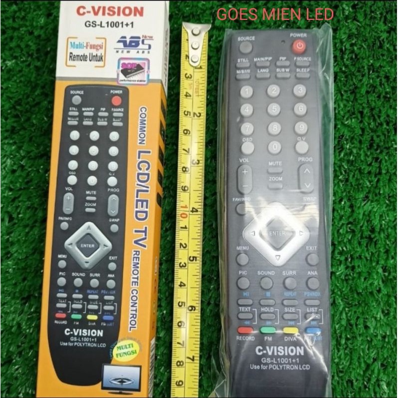 remot tv polytron LED