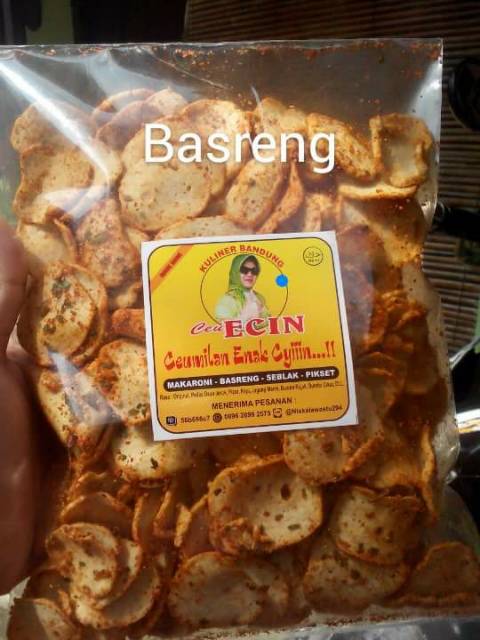 Makaroni , basreng , seblak kering aneka rasa &amp; pikset 1 kg