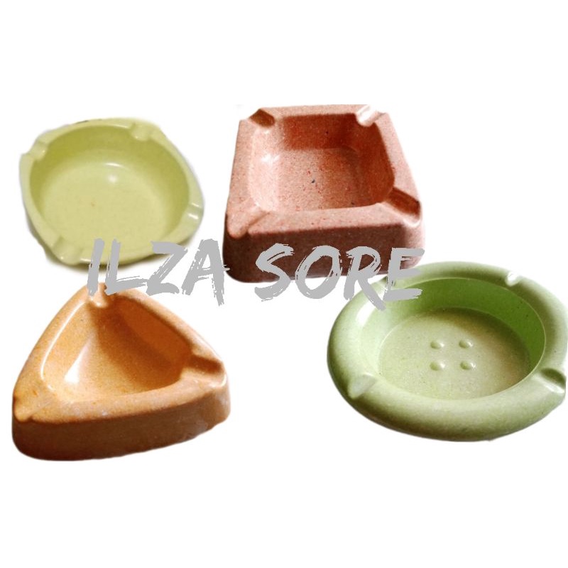 asbak melamin murah/asbak melamin 412/asbak murah bulat melamin/asbak melamin segi  tiga/asbak melam