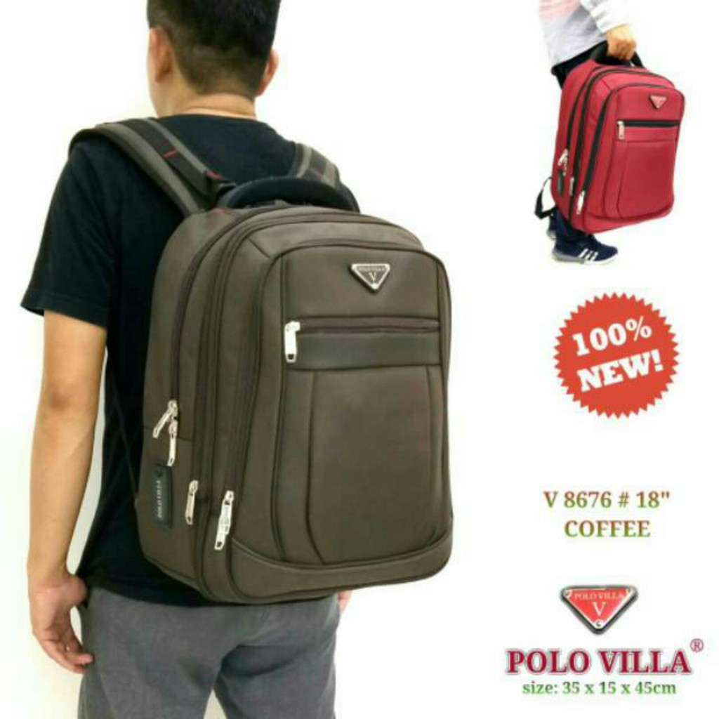 TAS PRIA RANSEL BRANDED POLO VILLA 8676