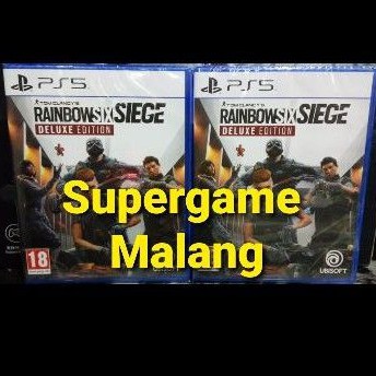 Rainbow Six Siege PS5 PS 5 Deluxe Edition Tom Clancys Sony Playstation