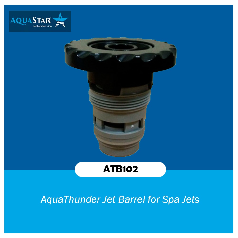 Varijet Barrel Kolam Renang Aquastar Made In USA (Hitam)