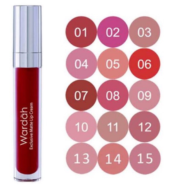 Wardah Exclusive Matte Lip Cream