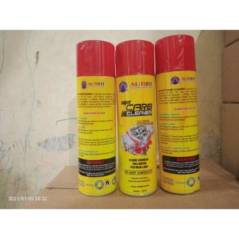 CARBURATOR CLEANER 500 ML AUTOFIT