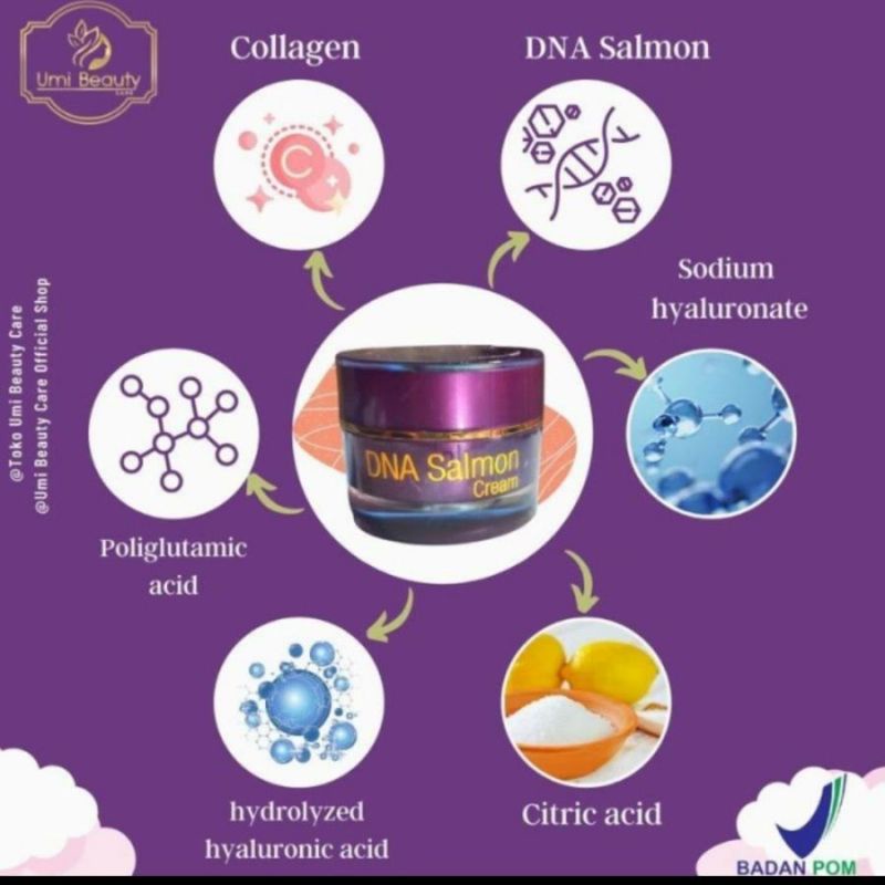 UBC Umi Beauty Skin Salmon DNA Cream