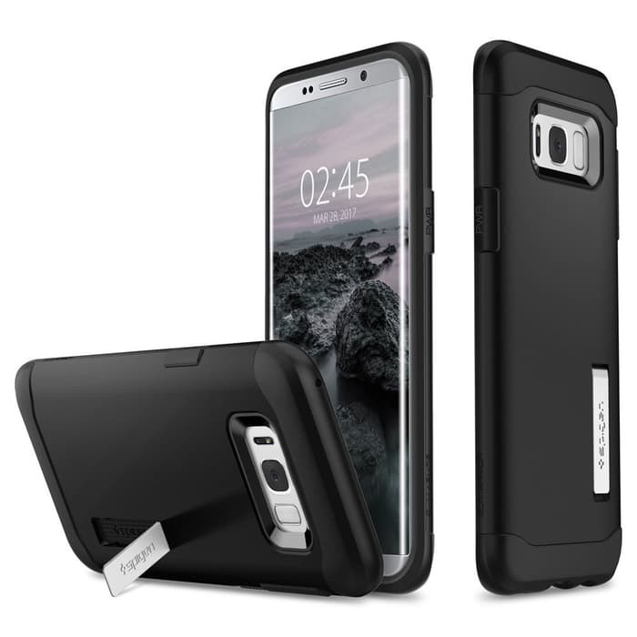 SPIGEN Slim Armor Galaxy S8 Plus Case - Black