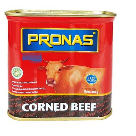 

TrxP5b5A--☘️ MUMTAAZZTORE ☘️ PRONAS Corned Beef Kornet Sapi Regular 340gr