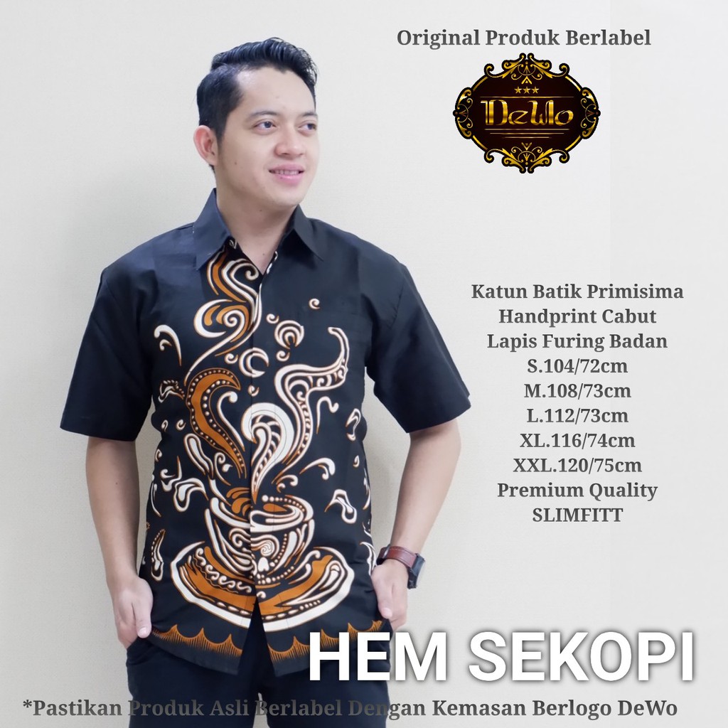 SEKOPI DEWO BATIKSOLOAMANAH KEMEJA BAJU BATIK PRIA SOLO LENGAN PENDEK PANJANG LAPIS FURING ATASAN BATIK PREMIUM MODERN KATUN HALUS JANARDANA BUWANA BANGAU ANTASENA NAWASENA ADIKARNA BAGAWANTA ARJUNA YUDHISTIRA TUNGGA BALACHANDRA INDRAYANA MAHAMERU MAHA