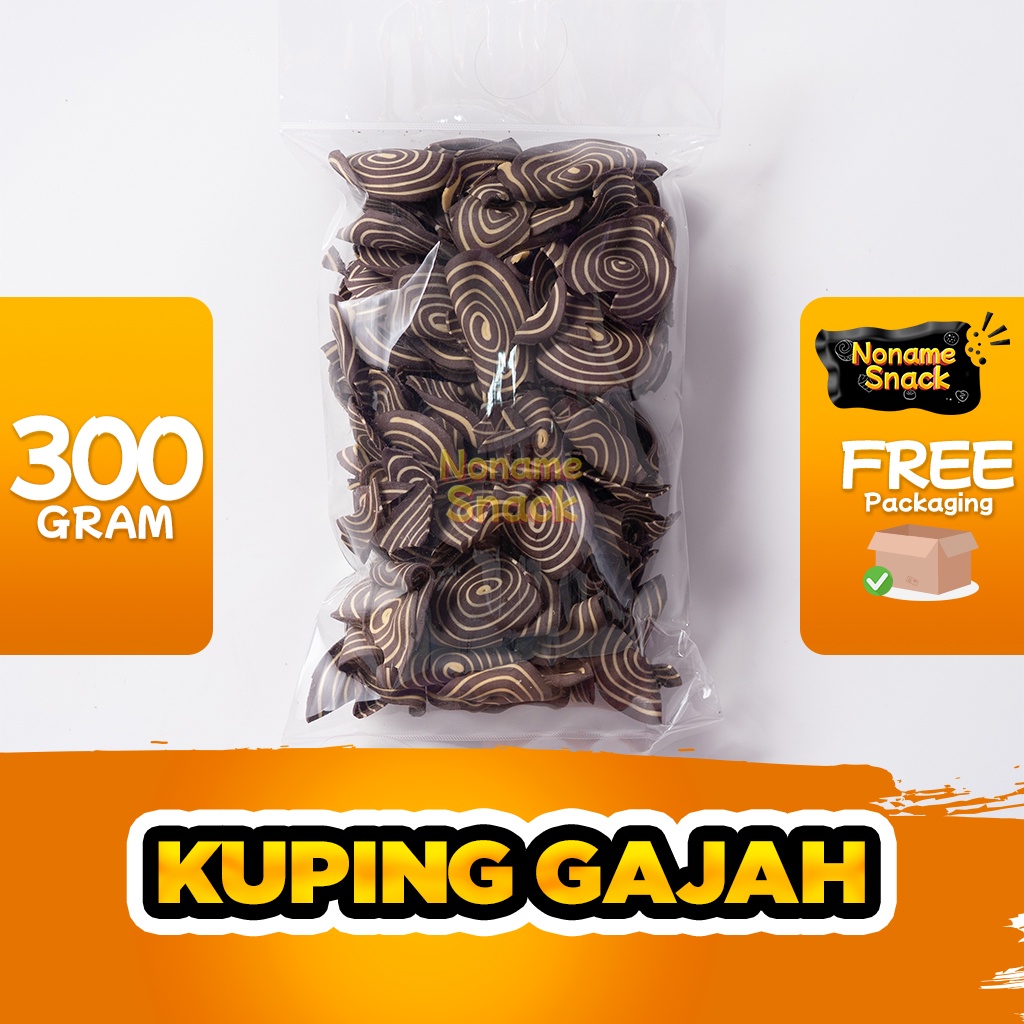 

NoName Snack - Kuping Gajah Cemilan Grosir 300Gr - Tanpa Label