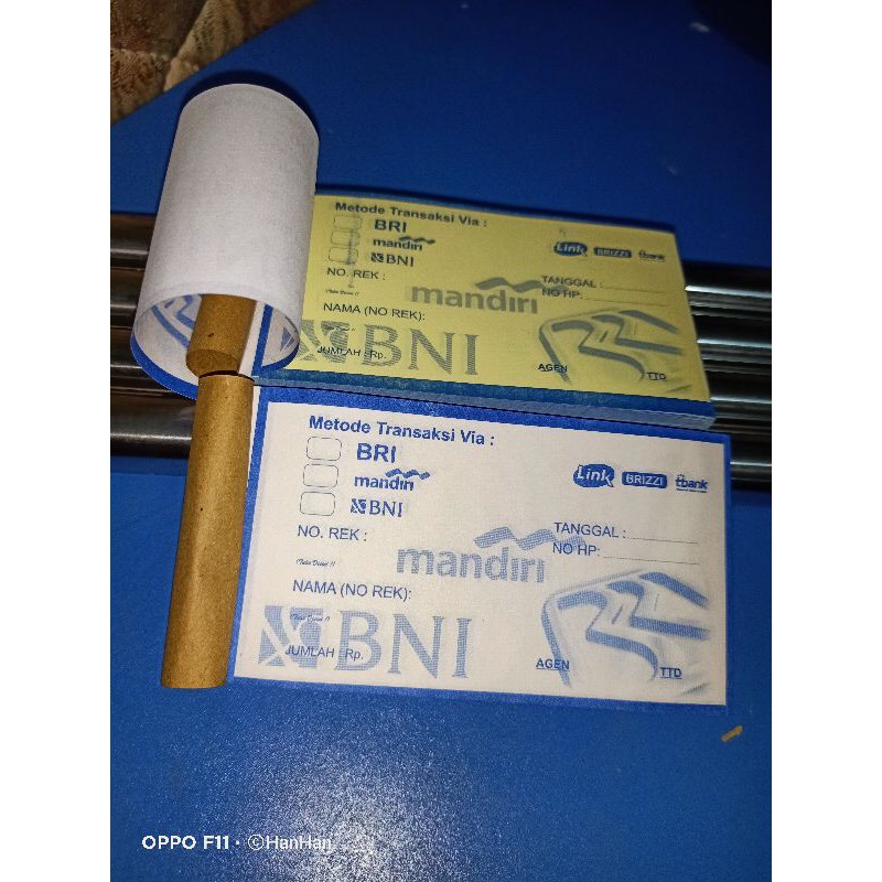 Kwitansi Slip Setoran BriLink