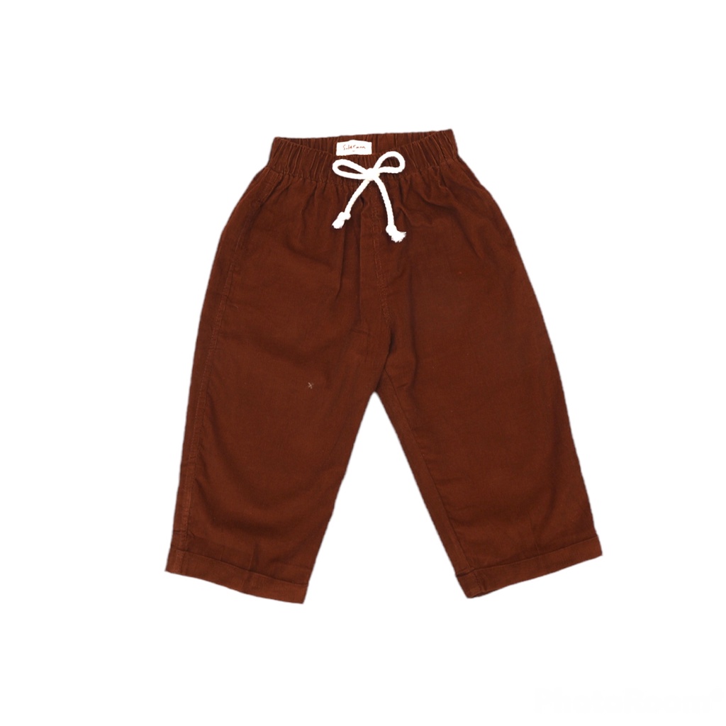 Soleram BENJI Baggy Pants - Celana Bawahan Anak Laki Laki Karet Pinggang Adem Dan Soft