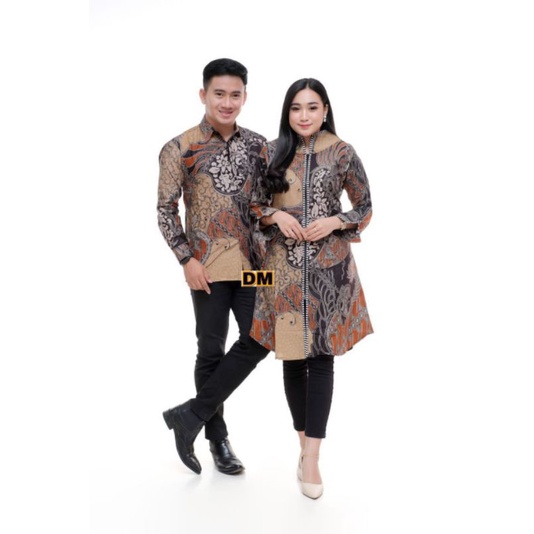 COUPLE BATIK TUNIK KEMEJA BATIK DRESS BATIK ATASAN BATIK