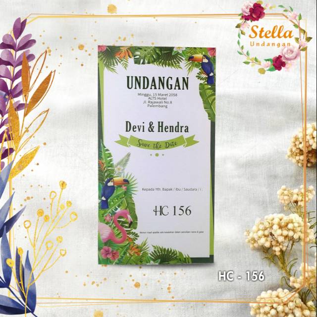 Blangko Undangan HC 156