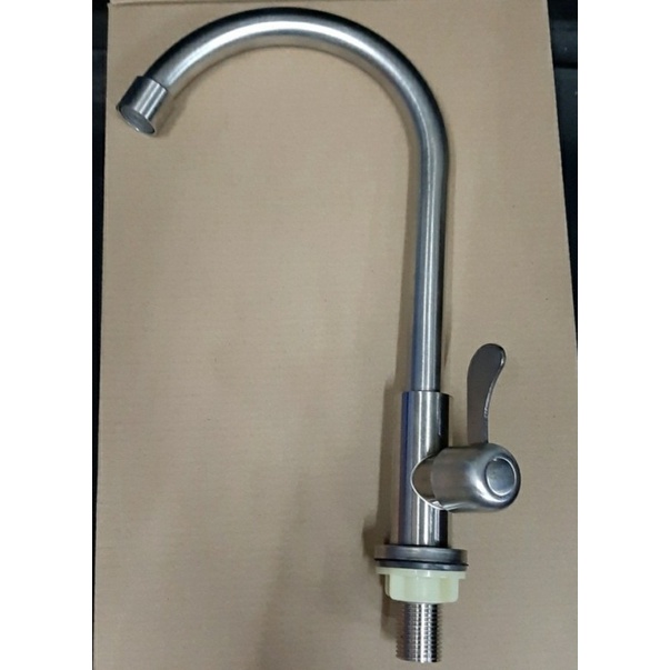 Kran Sink Stainless SUS 304 Model Pipa Tanam Meja