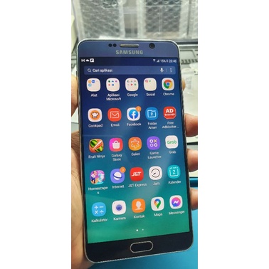 LCD Samsung Note 5 Super AMOLED Copotan Normal Mulus 99%