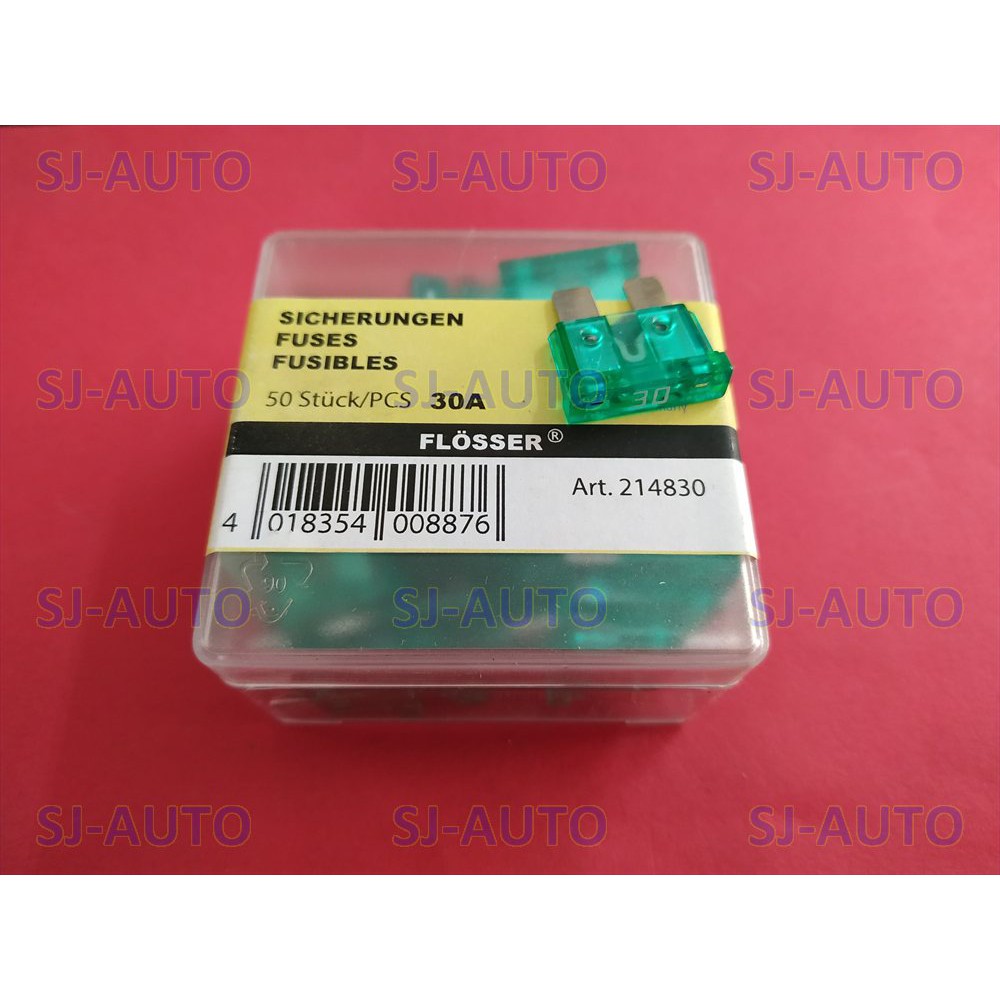 Sekring DX Flosser 30A Sekring Gepeng Flosser 30A