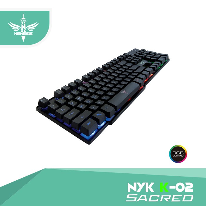 Keyboard Gaming NYK K-02 / K02 / K 02 Black Only