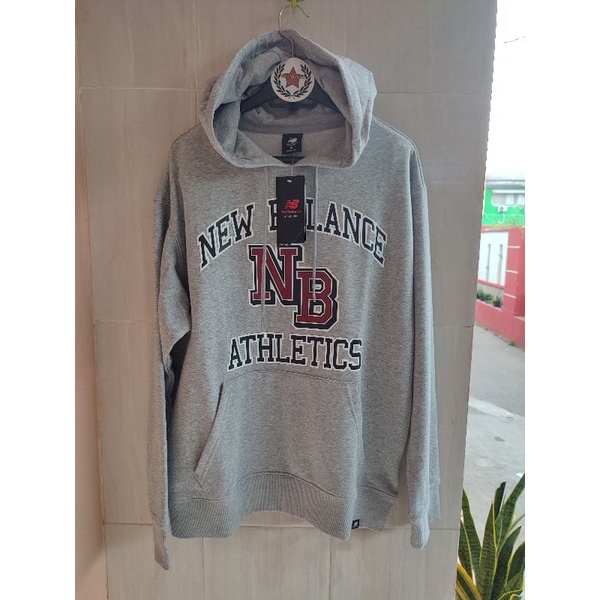 Sweater Hoodie New Balance Grey Original