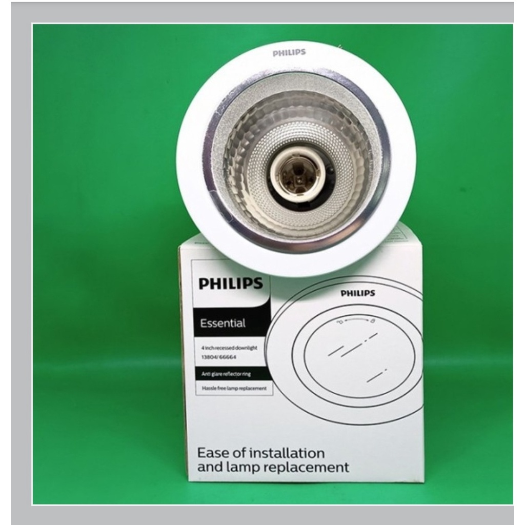 DOWNLIGHT 4 inch PHILIPS ESSENTIAL SPOTLIGHT RECESSED LIGHT DOWNLIGH