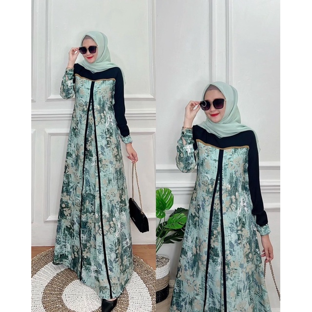 gamis Adisha / gamis madam sexy / abaya dress / not zulfa / not nazwa / not Rianti / not zahra collection / not Sayqo / dress / gamis terbaru