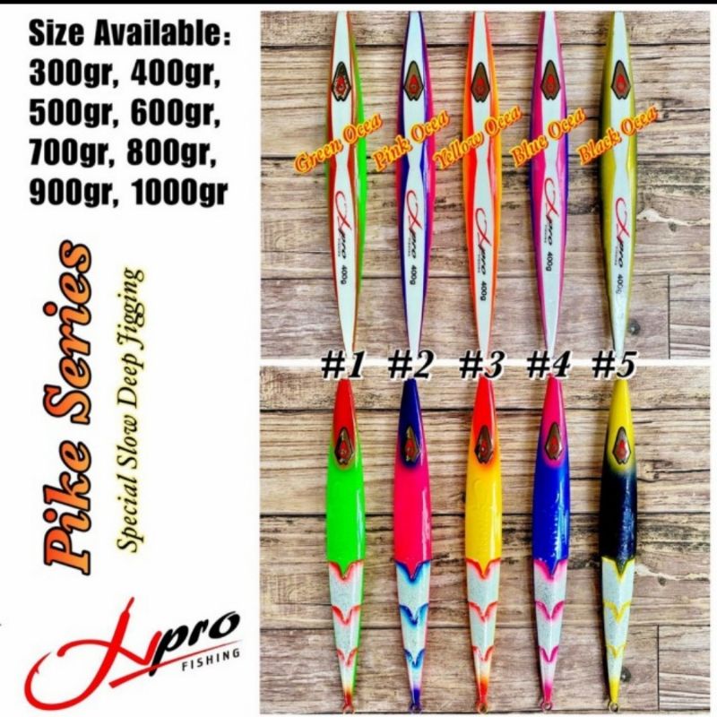 METAL JIG XPRO PIKE SERIES 600GR