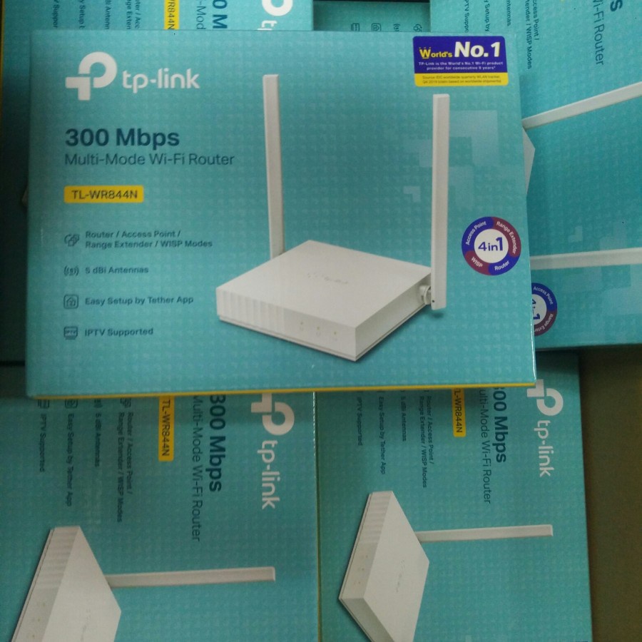 Paket 20 Unit TPLINK TL-WR844N 300 Mbps Multi-Mode Wi-Fi Router