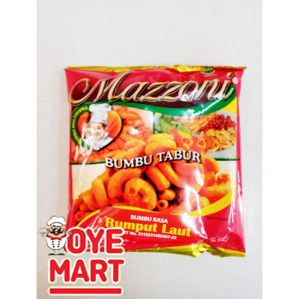 

BUMBU TABUR 100GR MAZZONI COCOK UNTUK KENTANG GORENG DAN SNACK LAINNYA