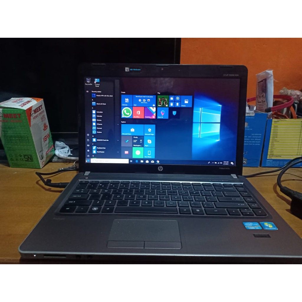 Laptop Bekas HP PROBOOK 4430S Core I3-2350M RAM 4 Gb.HDD 500 GB