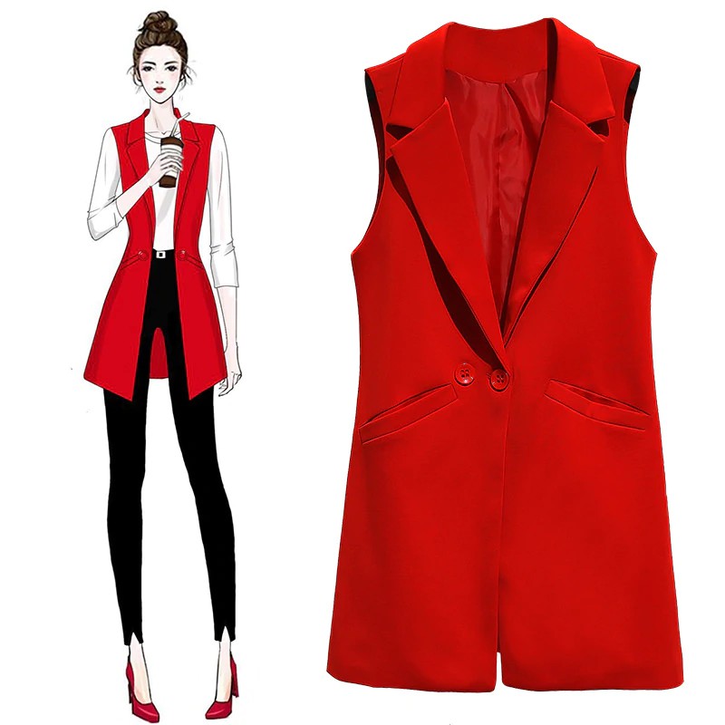 blazer vest women's