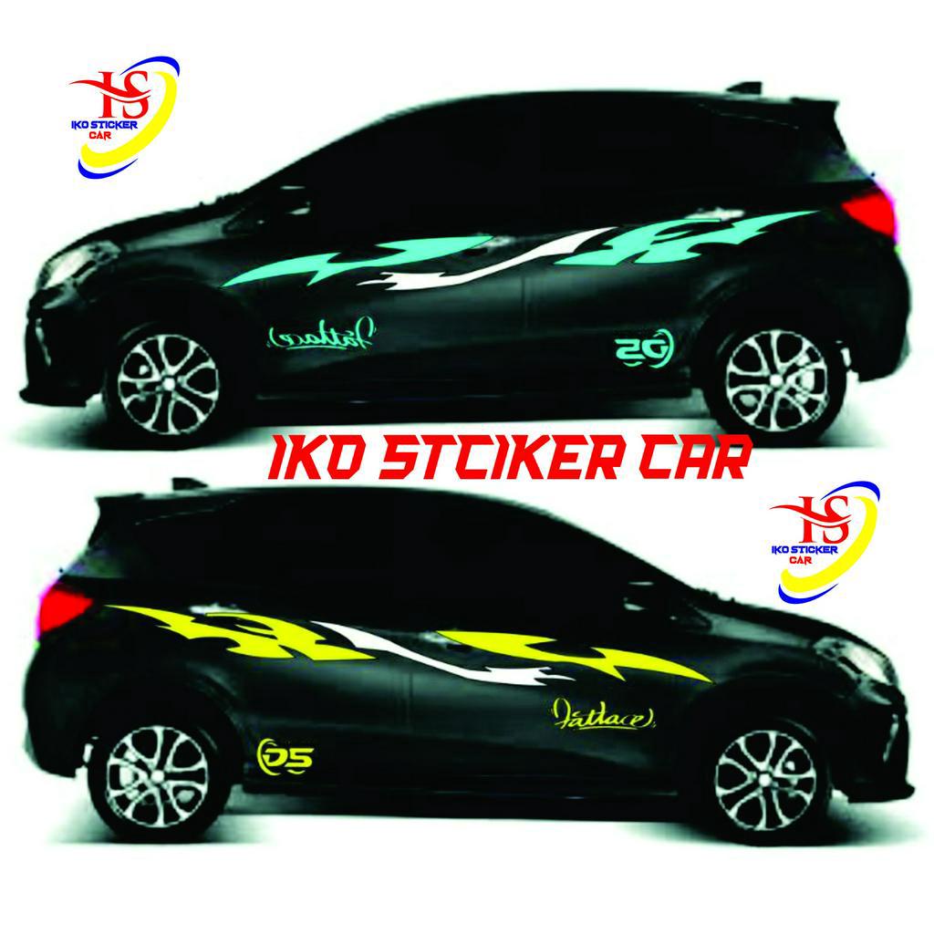 Setiker Mobil Cutting Body Samping Agya Ayla Calya Sigra Avanza Xenia