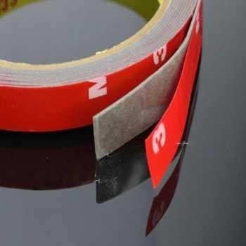 Double Tape Akrilik 3M x 8mm Selotip Acrylic MERAH 3 m x 8 mm 3mx8mm Lakban Solasi Isolasi