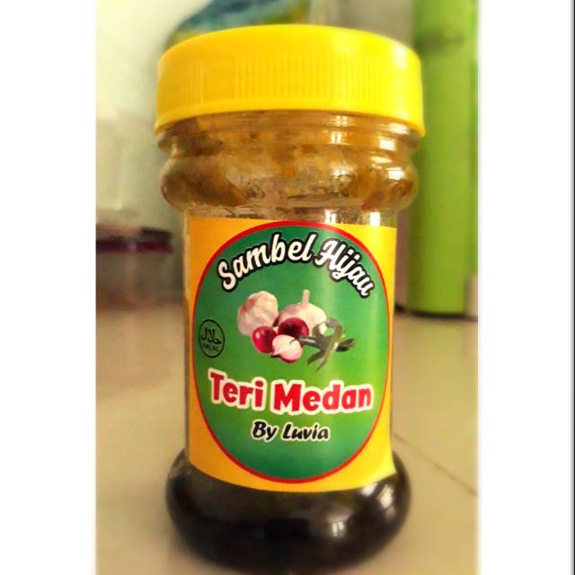 

Sambal Ijo Teri Medan by Luvia homemade