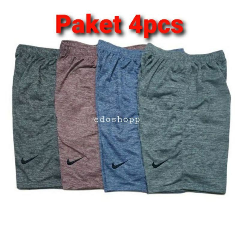 Paket 4pcs CELANA KOLOR PRIA/CELANA PENDEK PRIA/CELANA BOXSER