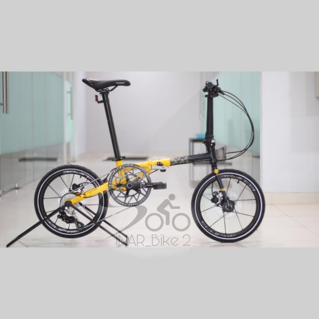 Sepeda Lipat Element Troy X 10 Edisi Bike To Work Batik