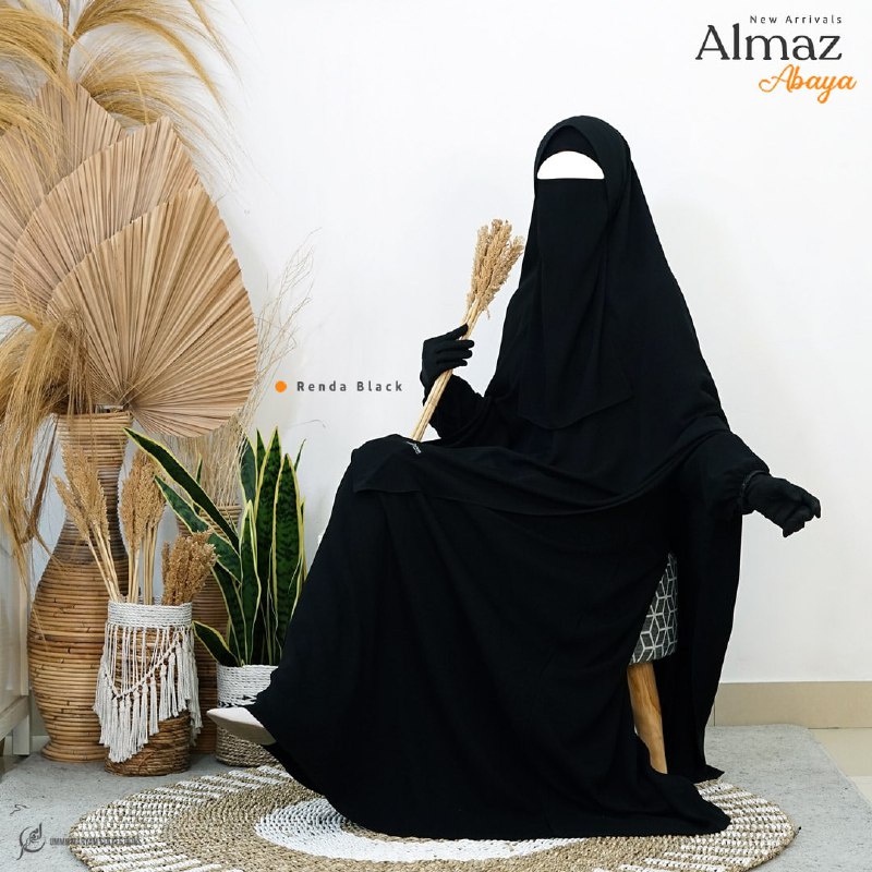 Almaz Abaya Set By Ummu Maryam Collection