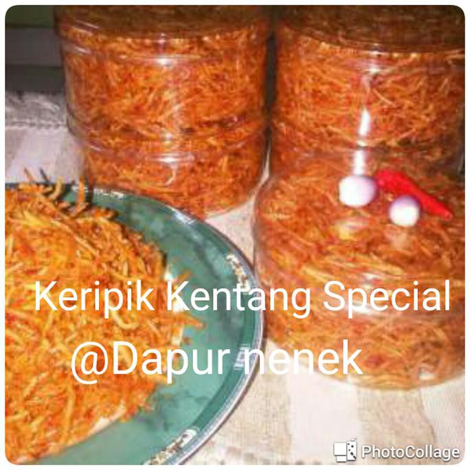 

Restock !!! Keripik Kentang Special Pedas Manis & Crispy