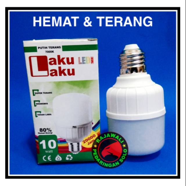 LAMPU LED 10W 7000K - BOHLAM LED