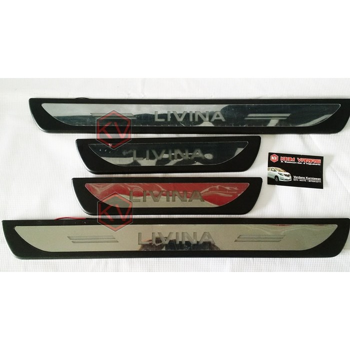 Sill Plate Samping + Lampu Grand Livina