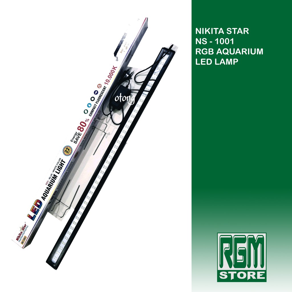 NIKITA STAR NS - 1001 NS1001 3 in 1 Lampu LED aquarium aquascape murah