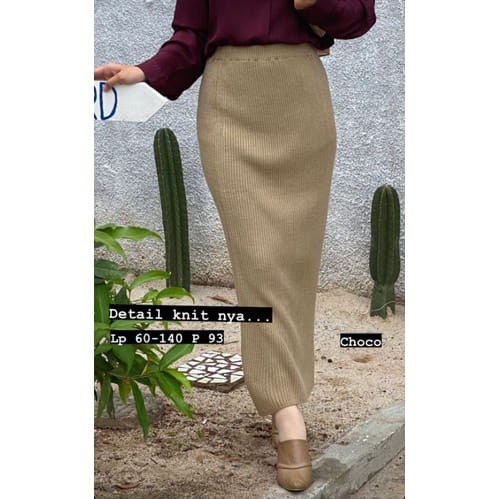 CYNISA SKIRT / ROK SPAN KNIT RAJUT / ROK KONDANGAN / ROK PESTA