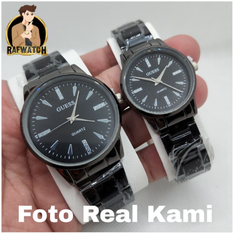 Jam Tangan Pria Wanita Rantai Pasangan Couple Premium Casual